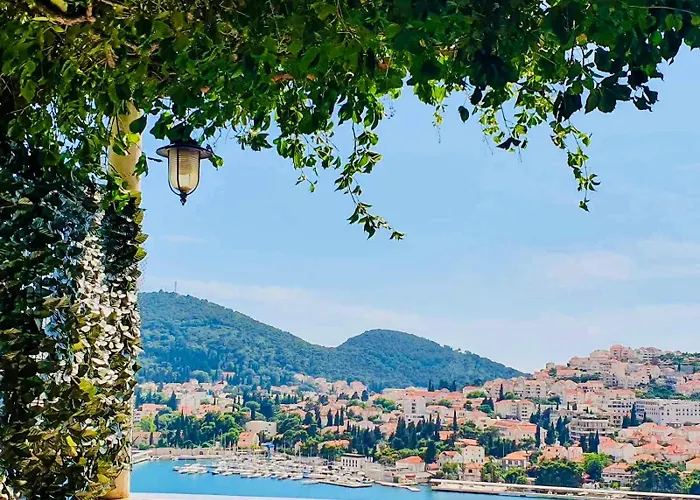 Dalmatian House, spacious stone terraces, balcony , views